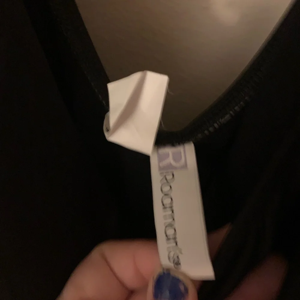 Roaman’s Black Dress Bathing Suit Women’s Size 26W - Picture 4 of 6